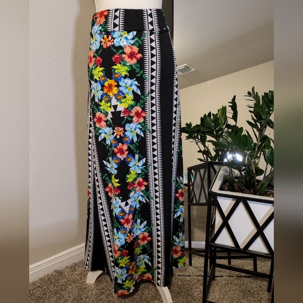 Floral Maxi Skirt